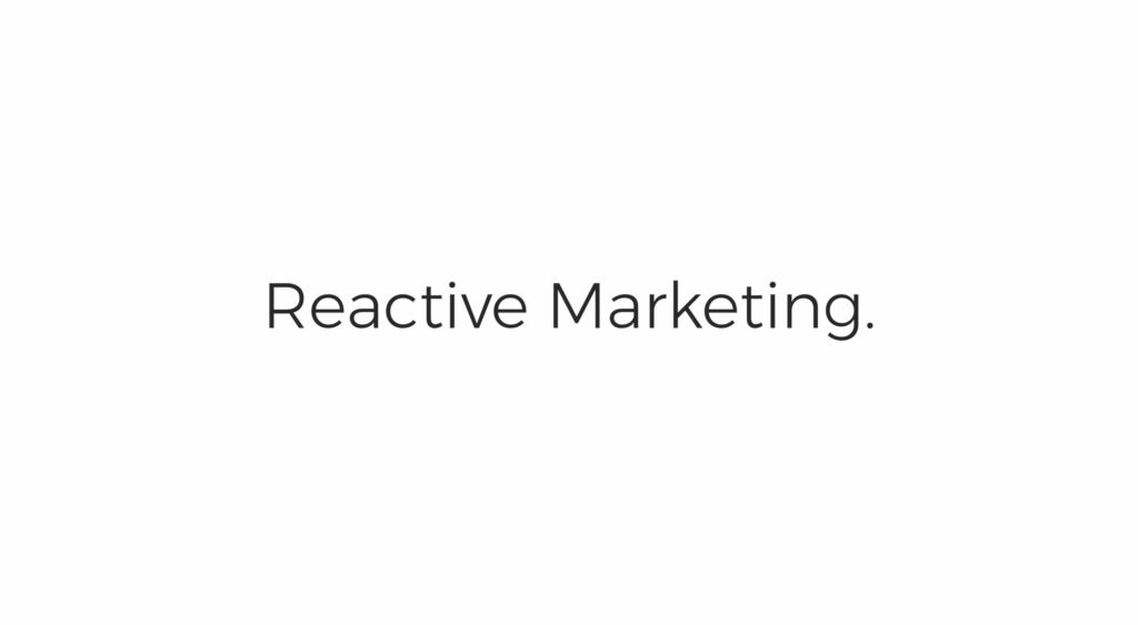 Reactive Marketing, Marketing Company Hull